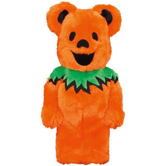 BE@RBRICK GRATEFUL DEAD DANCING BEARS COSTUME Ver. ORANGE 400%|MEDICOM TOY