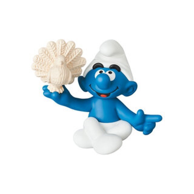 UDF THE SMURFS SERIES 2 SMURF with BIRD|MEDICOM TOY