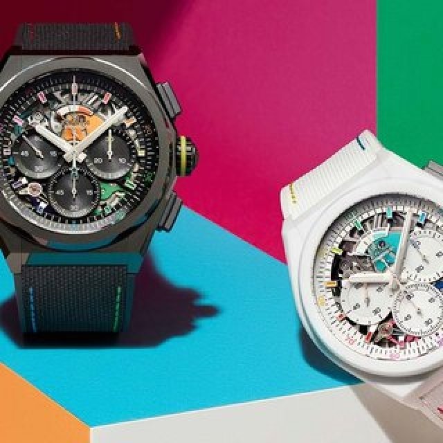 輝く色彩とハイビートの競演。ゼニスの新作「デファイ 21 クロマ II」｜ZENITH