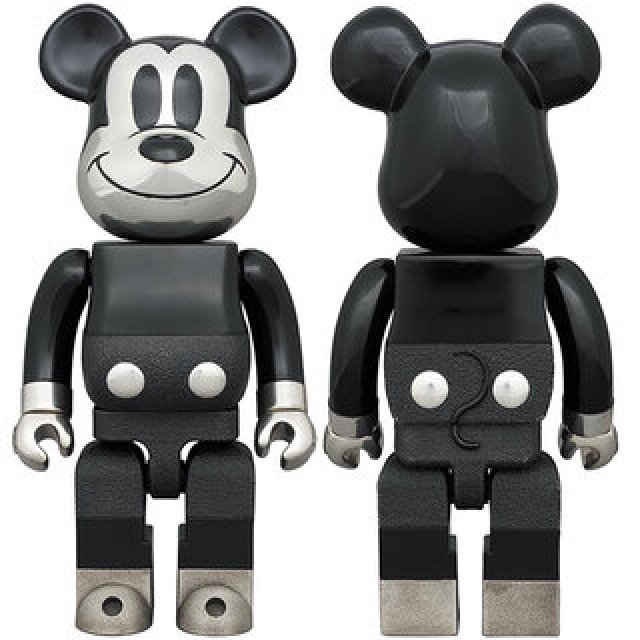 BE@RBRICK MICKEY MOUSE B&W Ver.のROYAL SELANGORモデルが登場 | MEDICOM TOY