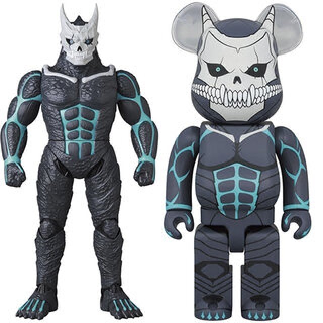 大人気アニメ『怪獣８号』がソフビとBE@RBRICKになって登場 | MEDICOM TOY