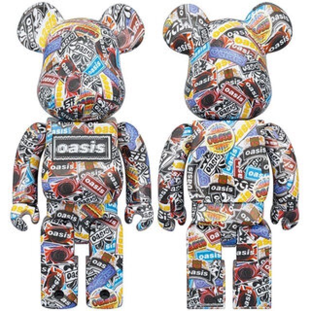 奇跡の再結成とワールドツアーで話題沸騰！ Oasisの新作BE@RBRICKが発売決定 | MEDICOM TOY