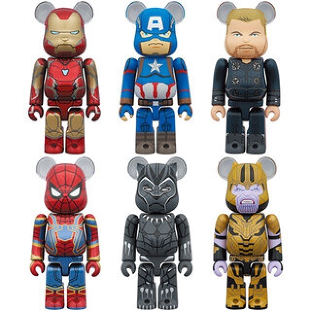 BE@RBRICK CHASEの第3弾は「MARVEL INFINITY SAGA」がエントリー | MEDICOM TOY