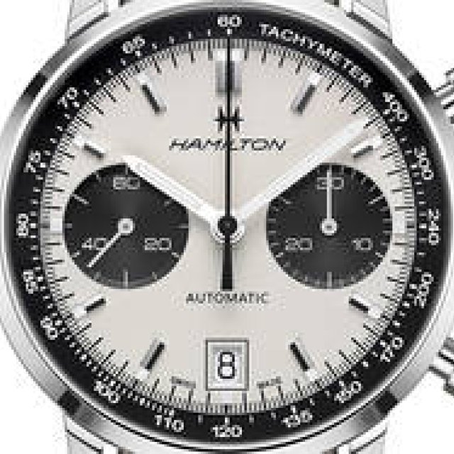 「イントラマティック オートクロノ」待望のパンダダイアルが復刻|HAMILTON