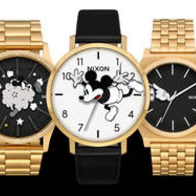 ミッキーマウス生誕90周年を祝した、プレイフルなコレクション|NIXON