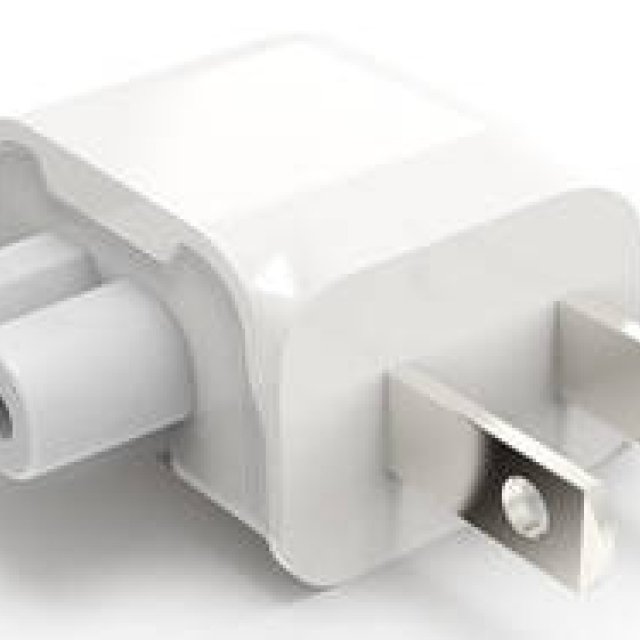 狭いスペースでもApple社の純正電源アダプタが使用可能に｜Ten One Design