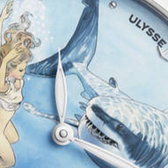 センシュアルなラブストーリーが描かれたハンドペイントウオッチ｜ULYSSE NARDIN