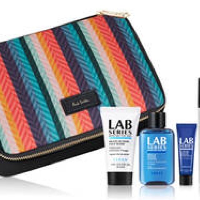 ラボ シリーズとポール・スミスがコラボレーションしたスキンケア セット｜LAB SERIES