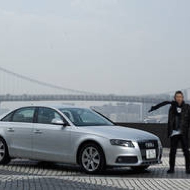 アウディ A4 1.8 TFSI × 永瀬正敏｜先を走る者たちが共有できる連帯感