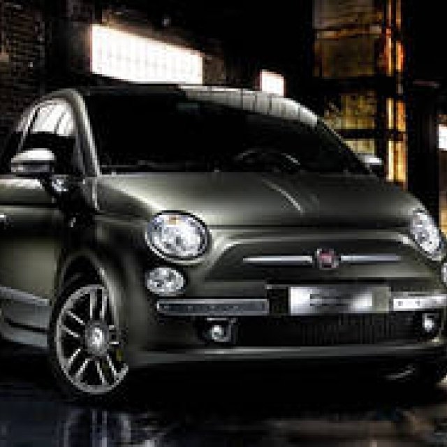 DIESELとフィアットのコラボレーションモデル「FIAT 500byDIESEL」発売