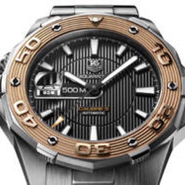 TAG Heuer｜アクアレーサー 500M スティール＆ゴールド