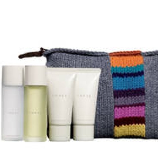 THREE×SHOKAY ニットポーチ付コラボレーションキットが発売