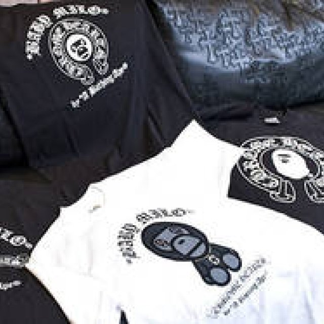 CHROME HEARTS｜「A BATHING APE® × CHROME HEARTS T-Shirts」発売