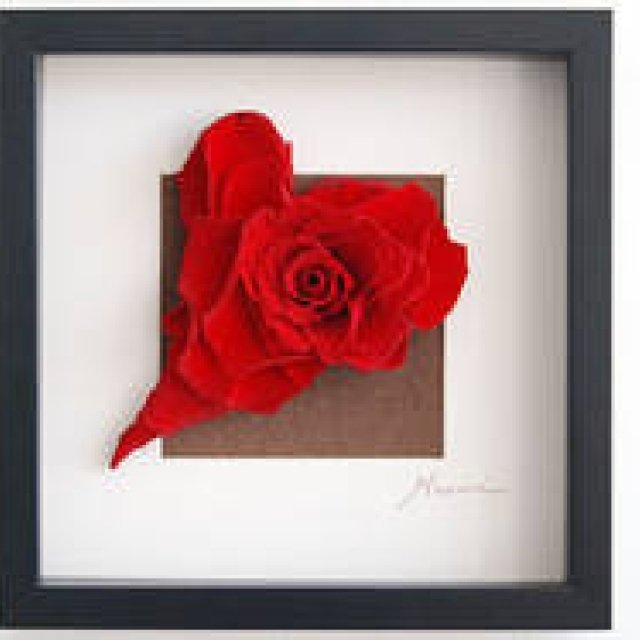 和気雅美｜ヴィジュアルに訴えるバラのハートでバレンタインを制する