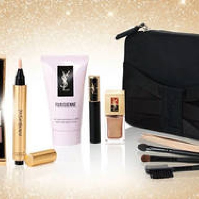 YVES SAINT LAURENT｜「クリスマス ラグジュアリー キット 2010」