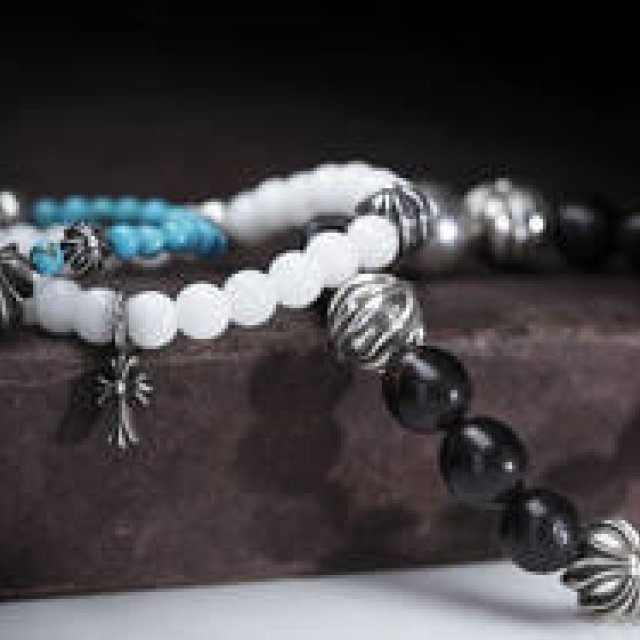 CHROME HEARTS｜ブレスレット“ビーズシリーズ”登場