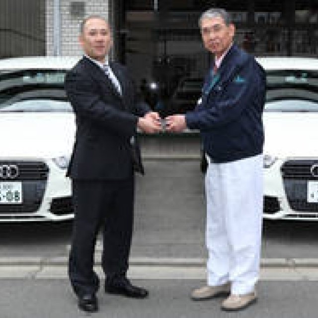 Audi A1｜アウディ A1 医師会に5台を貸与