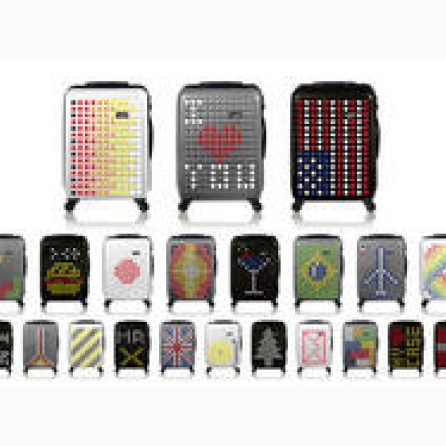 DOTDROPS｜デザインをカスタマイズできるスーツケース「DOTDROPS」