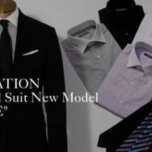 ESTNATION｜大好評のオリジナルスーツにニューモデル”MODE”が登場！