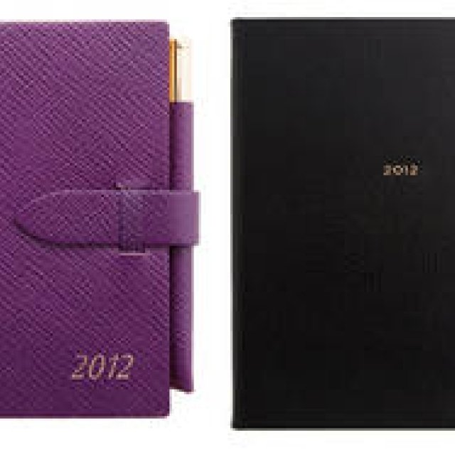 SMYTHSON｜毎日を華やかに彩る2012年ダイアリーコレクション