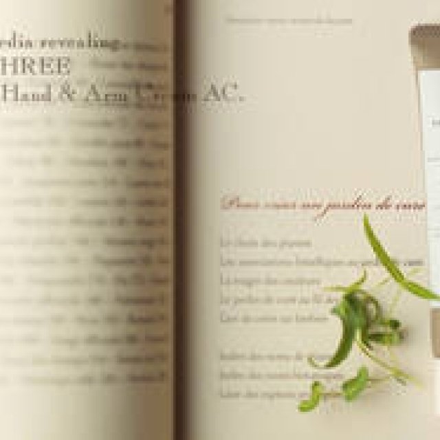 THREE｜日本の伝承的な植物の力に託す、待望のハンドクリーム誕生