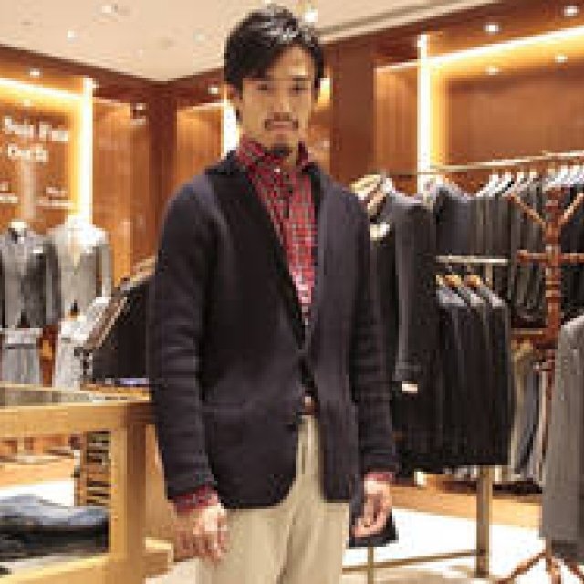 ESTNATION｜2011-12 冬のウォームビズ特集 「エストネーション銀座店」中森博一