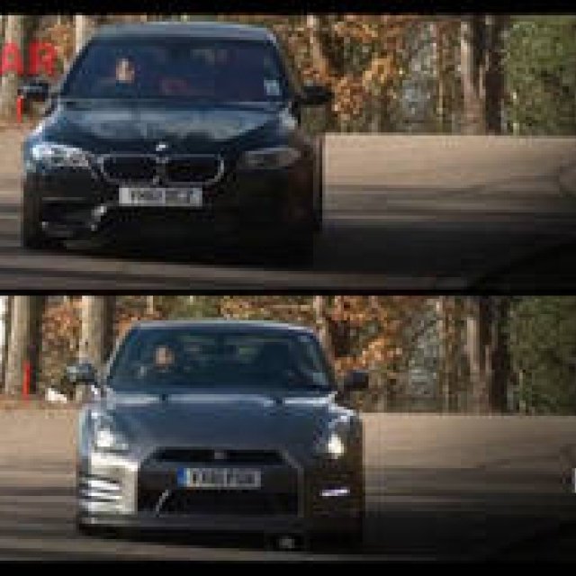 M5とGT-Rの性能比較を動画で公開｜NISSAN&BMW