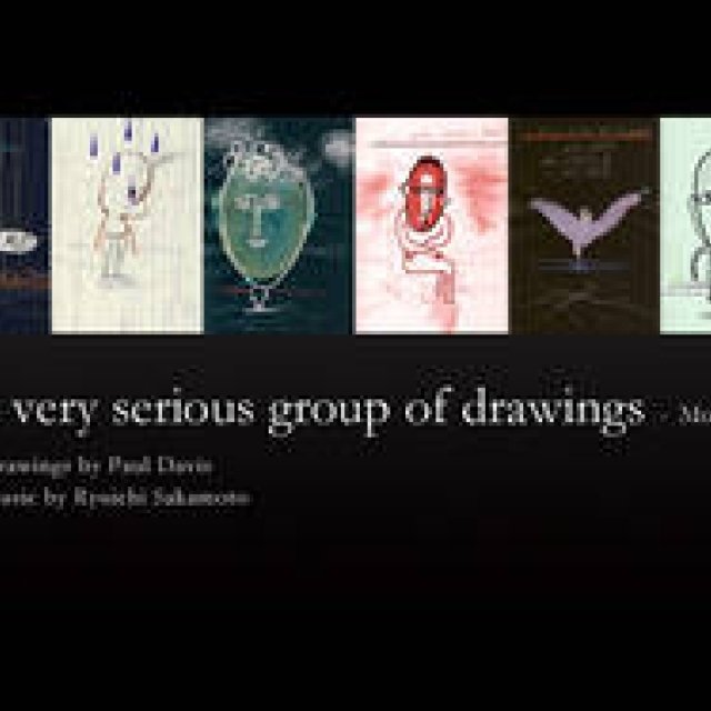 kizunaworld.org｜坂本龍一と画家ポール・デイヴィスのコラボレーション映像作品「a very serious group of drawings」