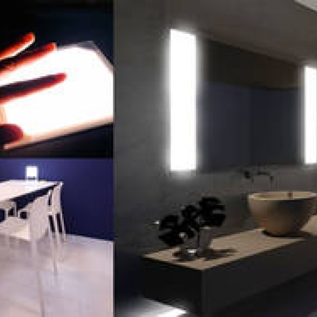 エコで薄くて、自由度の高い画期的な有機EL照明