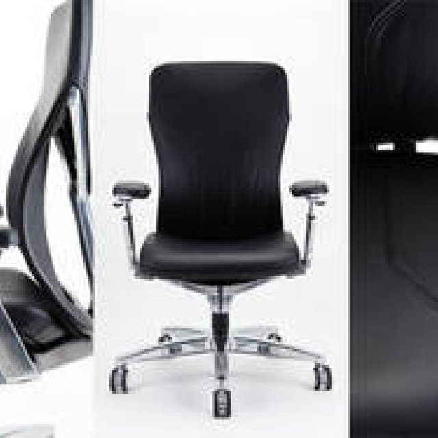 Allsteel｜Facebook本社でも使用しているオールレザーワーキングチェア