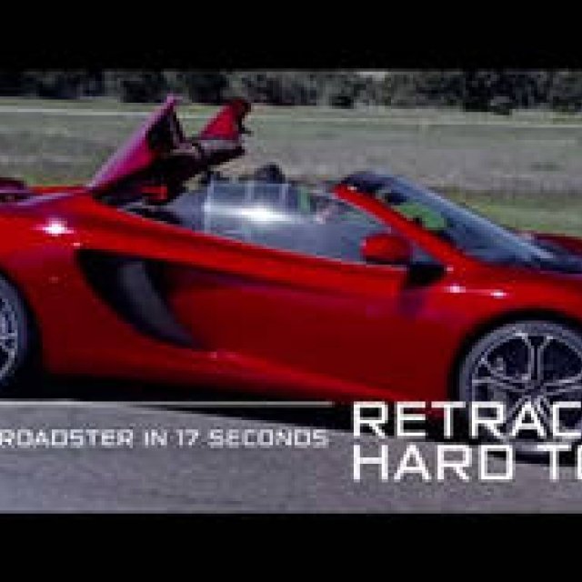 マクラーレンMP4-12Cスパイダーの動画を初公開｜McLaren