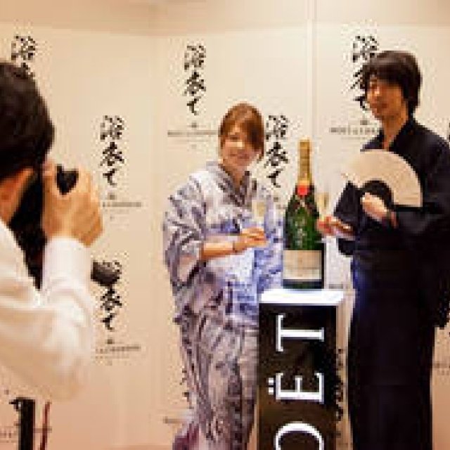 EAT｜この夏限定「浴衣でモエ・エ・シャンドン」