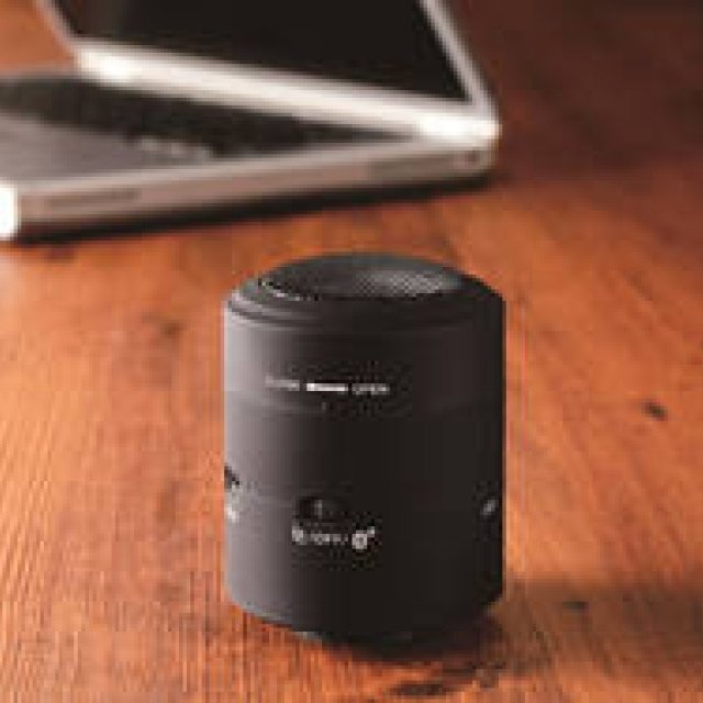 KING JIM｜身のまわりのモノがスピーカーになる「Bluetooth 振動式スピーカー」