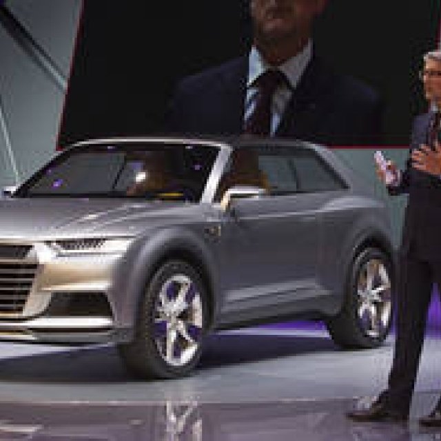 リッター90kmのハイブリッドコンセプト「クロスレーン クーペ」｜Audi