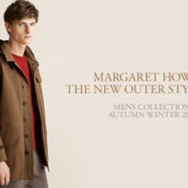 MARGARET HOWELL｜最旬アウターで、スマートに秋冬スタイルへシフト