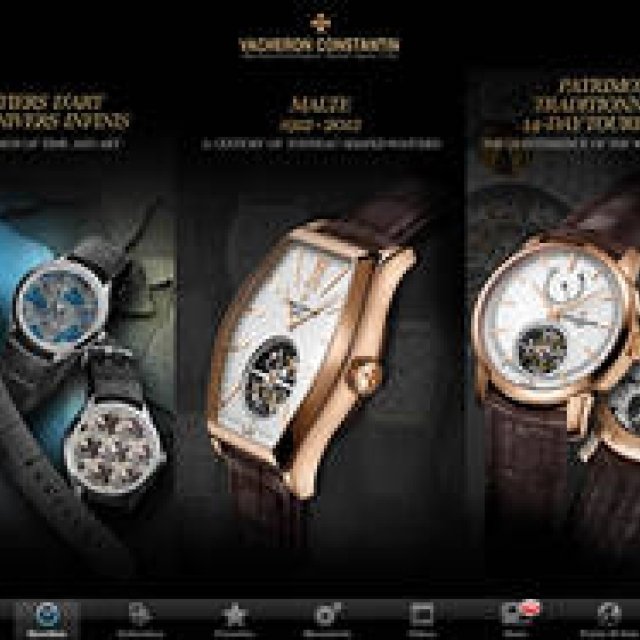 VACHERON CONSTANTIN｜マニュファクチュールの技術と美しさに迫るiPadアプリ
