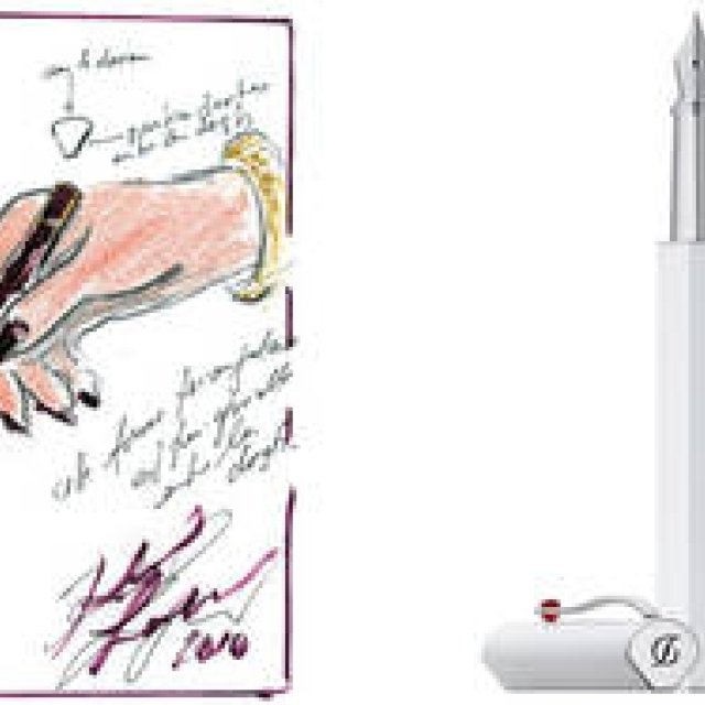 S.T. Dupont｜カール・ラガーフェルド「モン・デュポン」新色“オプティックホワイト”発売