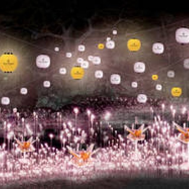 EVENT｜京都・祇園でヴーヴ・クリコが魅せる“春の夜の夢” 『クリコ イン ザ ブルーム』