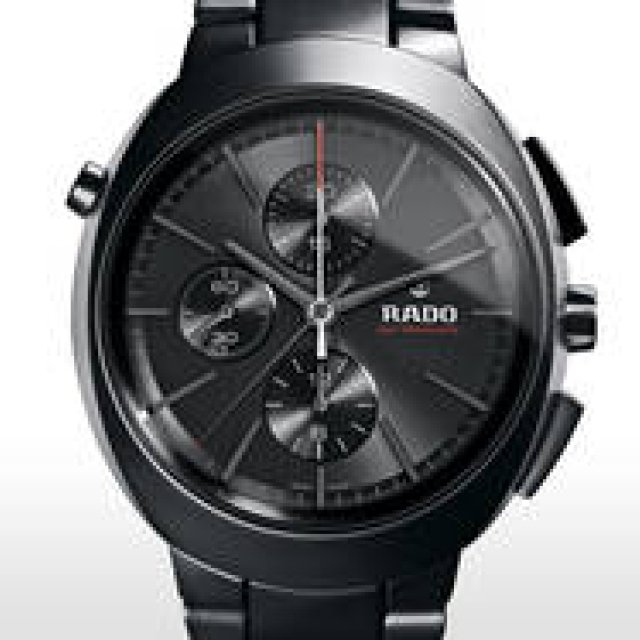RADO│マットブラックの限定クロノグラフ