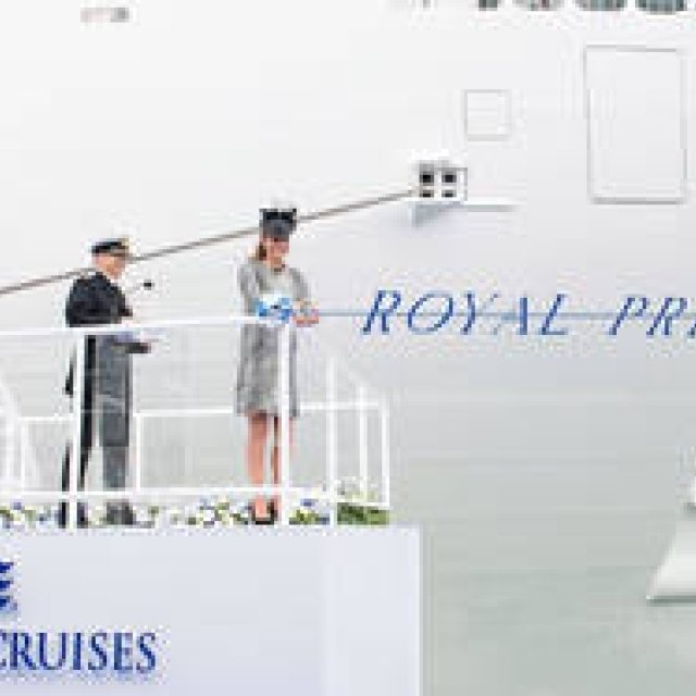 TRAVEL｜キャサリン妃が名づけた豪華客船「ロイヤル・プリンセス」デビュー！