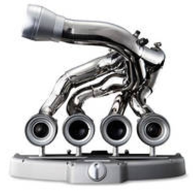 RESTIR DIGITAL｜クルマの排気管を使用したサウンドシステム