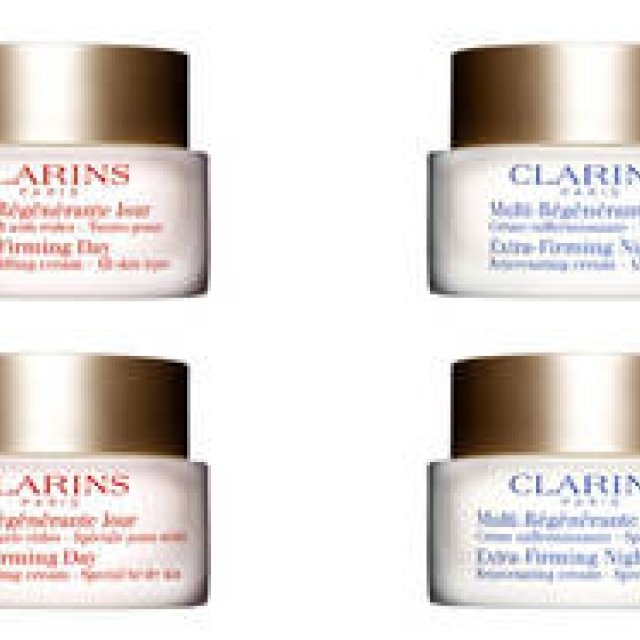 CLARINS｜日中用と夜用のリレーで、24時間エイジングケア