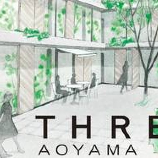 THREE|スパ、カフェを併設する待望の路面店「THREE AOYAMA」オープン