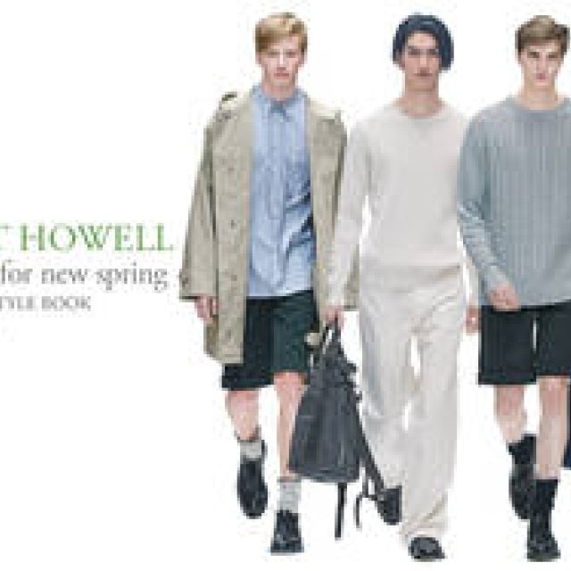 MARGARET HOWELL｜春の素材感に惚れるニューコレクション