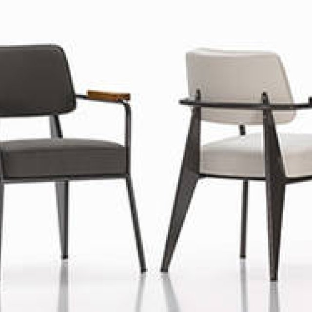 Vitra｜プルーヴェの名作椅子「Fauteuil Direction」復刻発売