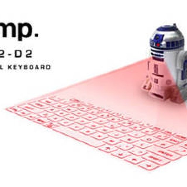 REALFLEET｜スター・ウォーズのR2-D2が投影してくれるキーボード