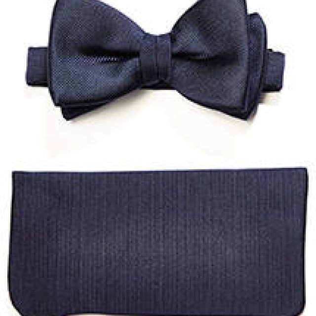 FAIRFAX｜深く美しいネイビーの蝶ネクタイ