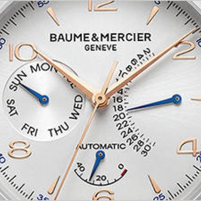 BAUME & MERCIER｜クラシックなテイスト際立つレトログラードモデル