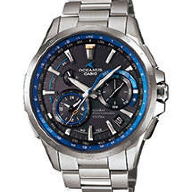 GPSと電波によるハイブリッド時刻取得システム搭載した｜CASIO OCEANUS