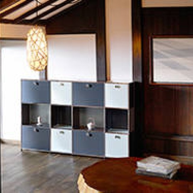 USM|丸の内のUSMショールームが日本の冬景色を表現したディスプレイに